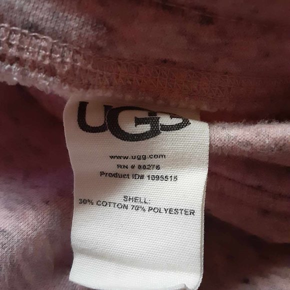 UGG Pink & Grey Heathered Sweat Pants - Picture 6 of 7